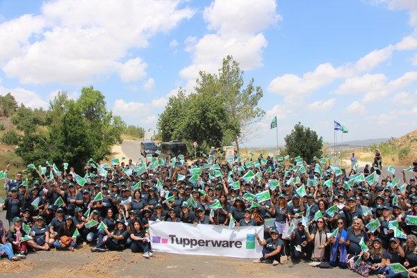 Tupperware Brazil Delegation. KKL-JNF Photo Archive