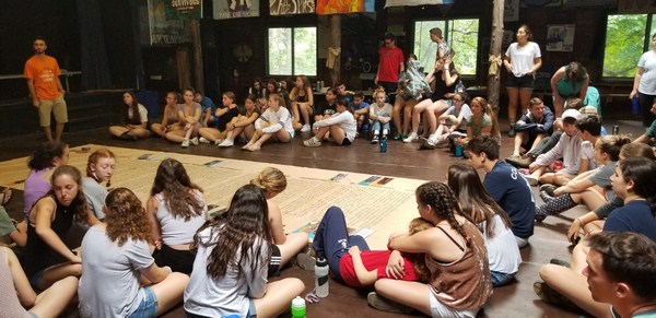 Summer camp in the United States. Learning about Israel while having fun. Photo: Zohar Vloski