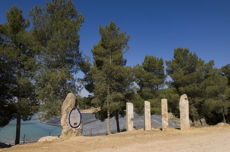 Water reservoir in Yatir Forest. Photo: KKL-JNF Photo Archive
