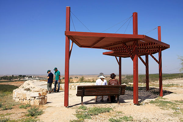 David Karon Scenic Lookout in Haruvit Forest. Photo: KKL-JNF Photo Archive