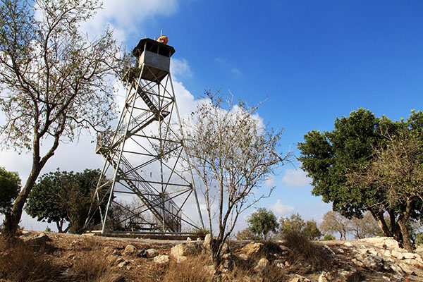 Mount Yaaleh Scenic Lookout in the Jerusalem mountains. Photo: KKL-JNF Photo
