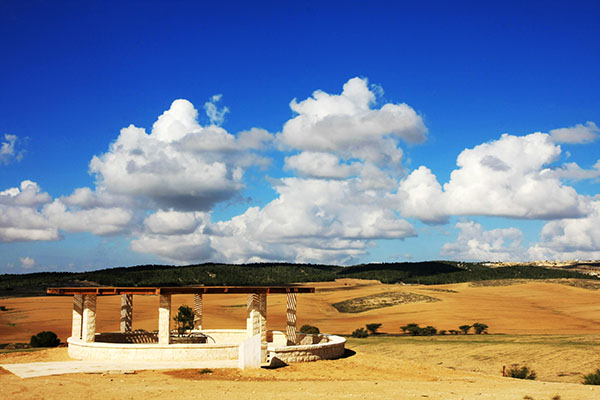 The Hendler Observation Post in Kibbutz Kramim. KKL-JNF Photo Archive