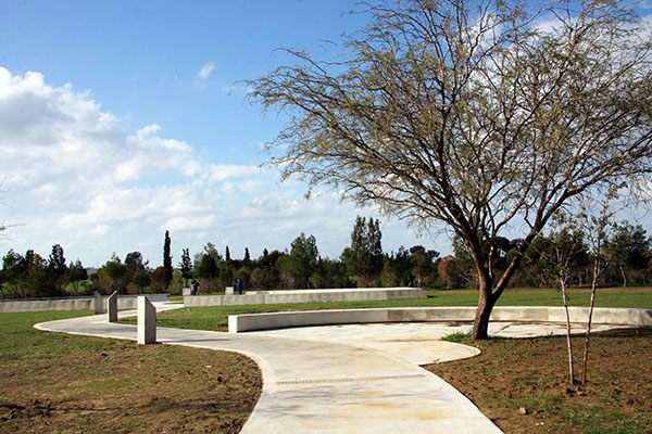 Nahal Assaf Lookout near Kibbutz Reim in the Western Negev. Photo: KKL-JNF Photo Archive