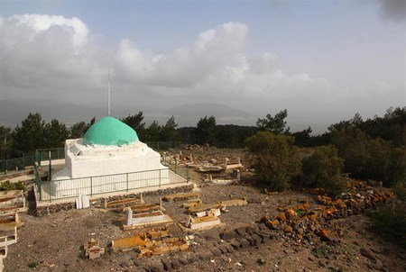 The tomb of Nabi Dahi. Photo: Yaakov Skolnik