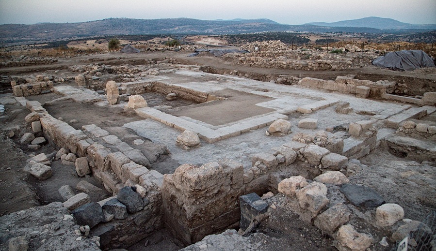 Area 3000 – The Synagogue. Photo: Jim Haberman, Huqoq Excavation Project.
