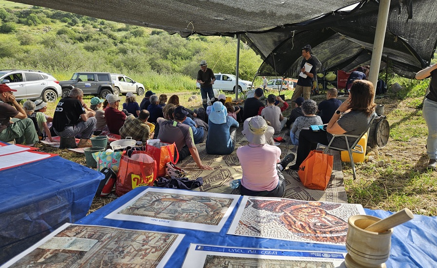 Community and educational activities at Huqoq
