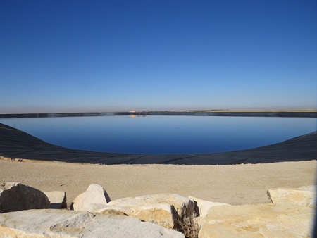 Tifrach Water Reservoir. Photo: Yoav Devir