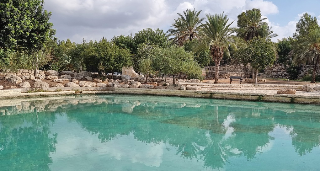 The pool at Ein Tamarim