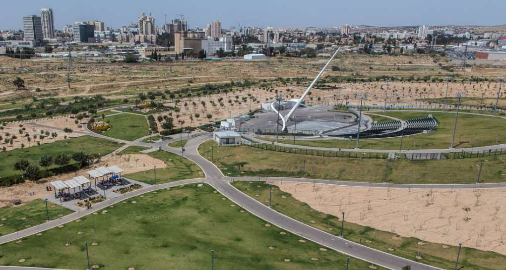 Beersheva River Park A Transformative Park in Southern Israel Keren