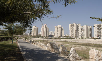 Beersehva promenade along the river. Photo: KKL-JNF Archive.
