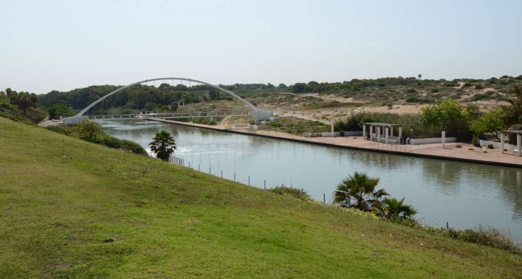 Hadera River.Photo: KKL-JNF Photo Archive