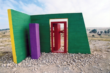 A sculpture by Yigal Tumarkin. Photo: KKL-JNF Archive