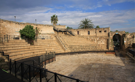 Roman theater. Photo: Yaakov Shkolnik.

