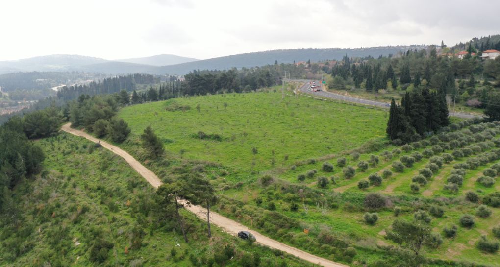 Nahal HaBesor Scenic Road
Reservoirs Scenic Lookout.
 Photograph: Yisrael Melubani