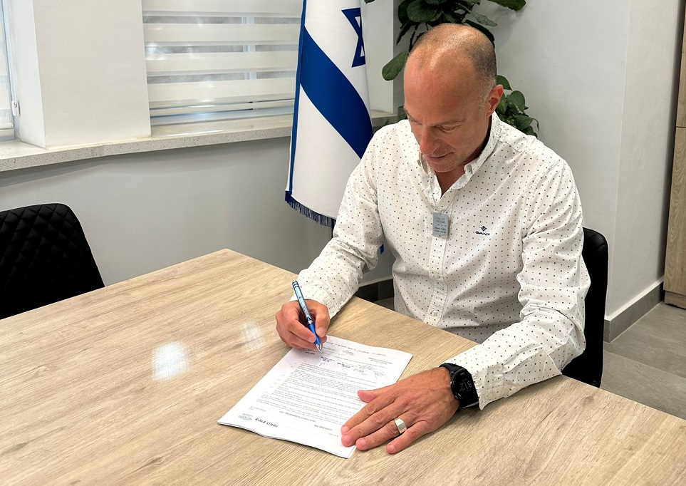 In the picture: Yuval Yenni, Acting CEO & CFO of KKL-JNF. Photography: Yael Vitkin, KKL-JNF
