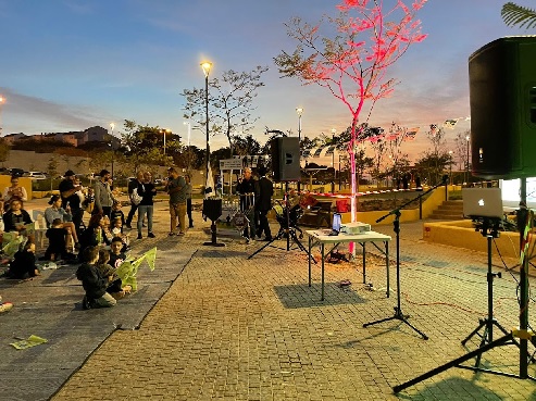 Ramot Be'er Sheva Community Forest. Photograph: Oranit Ginat