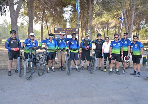 Yad Mordechai Singletrack opening event. Photo: Paula Cohen, KKL-JNF Photo Archive