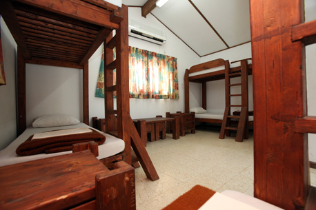 Bunk beds in Nes Harim. Photo: Flash 90