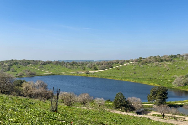 Gal'ed Reservoir Lookout. Photo by: Bonnie Sheinman, KKL-JNF Photo Archive