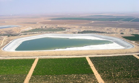 Besor Reservoir. Photo: KKL-JNF Photo Archive